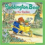 Paddington Bear in the garden